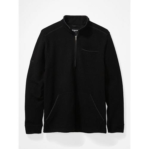 Marmot Ryerson Jackets - Mens Fleece Black CA6509823 Canada